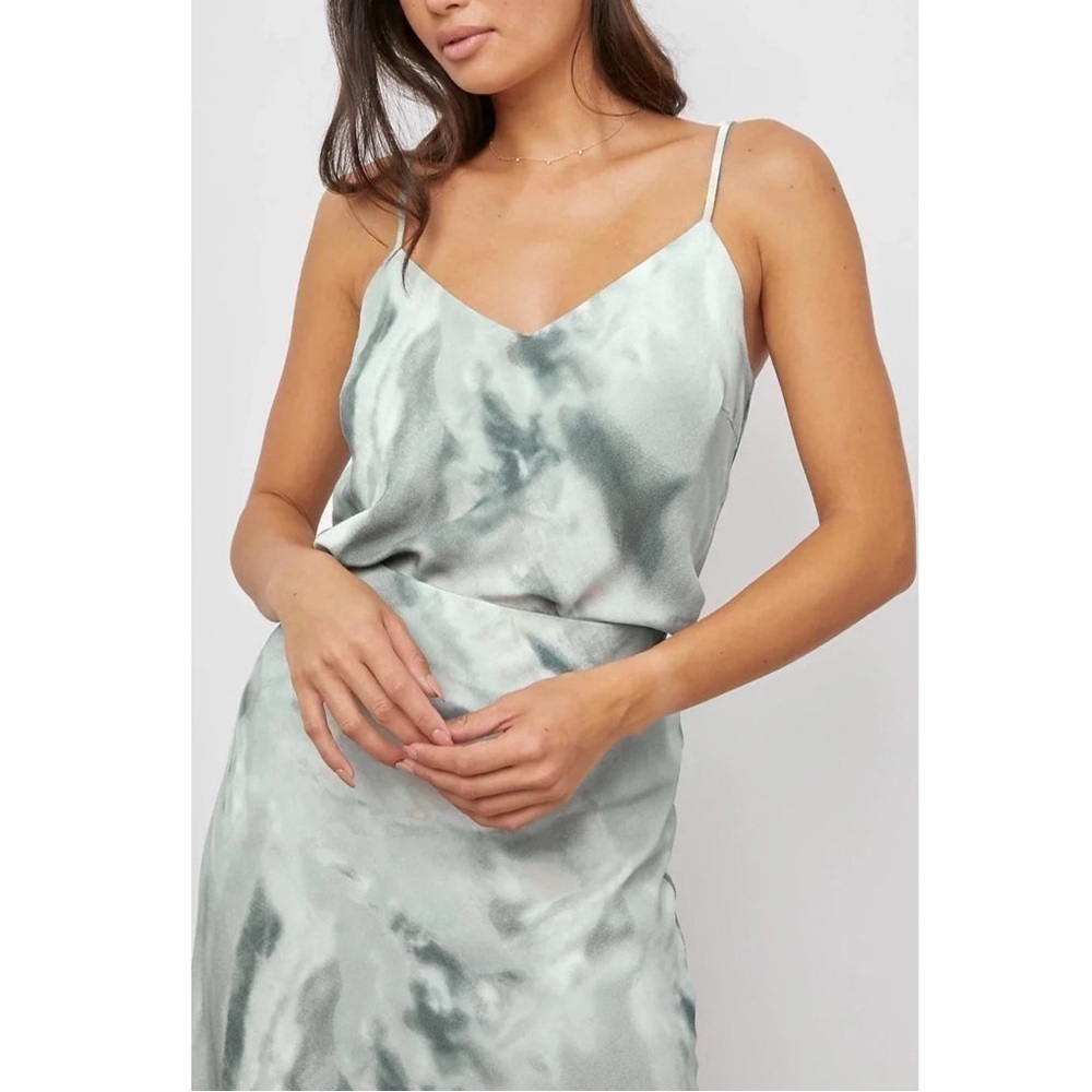 NEW Rails Paola Watercolor Camisole Tank Top Sage Diffusion